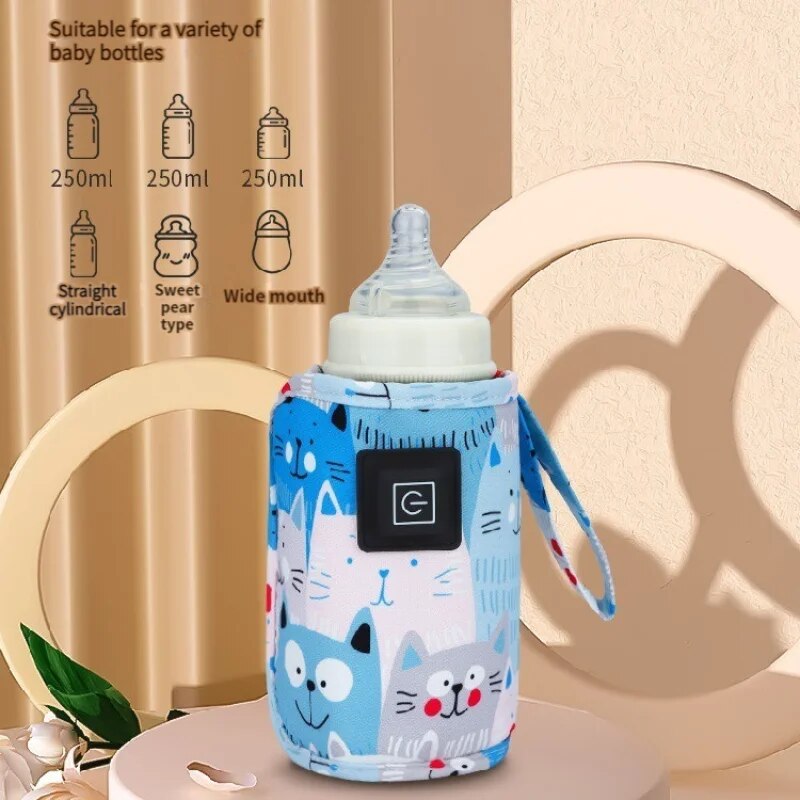 Baby Food Warmer - 1 قطعة USB جهاز تدفئة الحليب