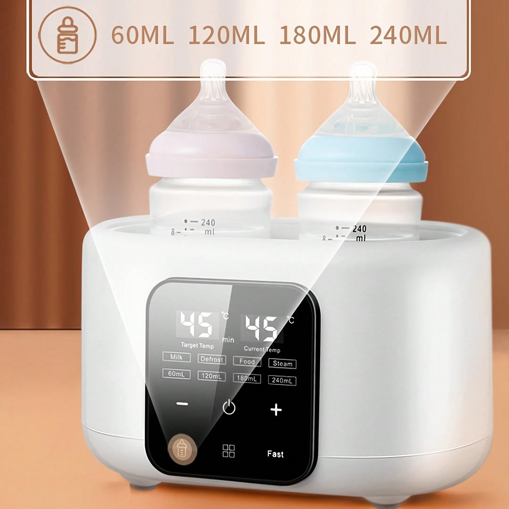 جهاز تسخين زجاجات الرضاعة السر - مراجعة Baby Food Warmer وسعره