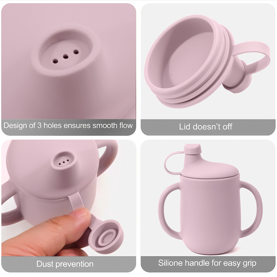 أكواب جديدة من السيليكون للأطف - مراجعة Baby Food Jars With Lids وسعره