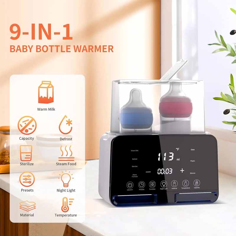 معقم لتدفئة زجاجات الأطفال متع - مراجعة Baby Food Warmer وسعره