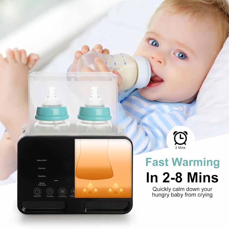 معقم لتدفئة زجاجات الأطفال متع - مراجعة Baby Food Warmer وسعره