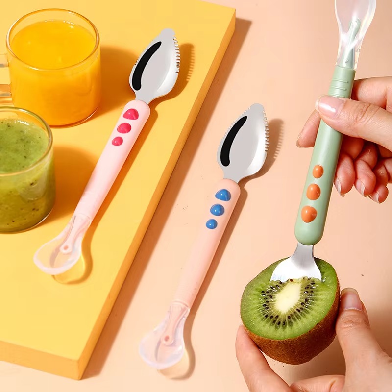 ملعقة أطفال مزدوجة الرأس من ال - مراجعة Baby Food Menu وسعره