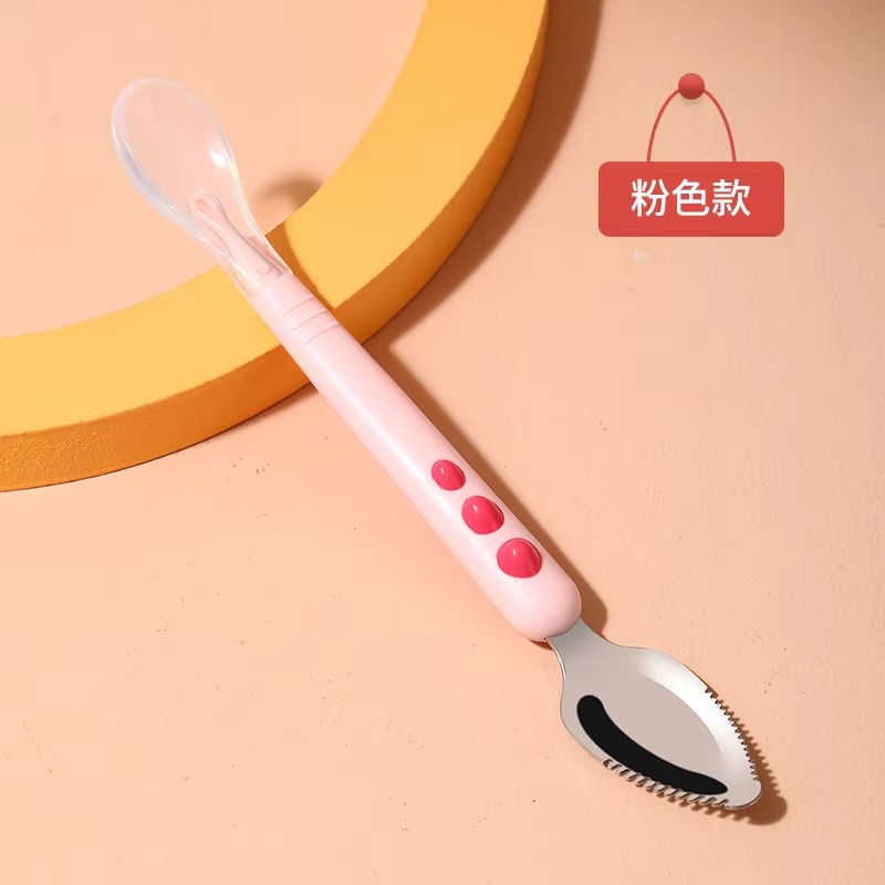 ملعقة أطفال مزدوجة الرأس من ال - مراجعة Baby Food Menu وسعره