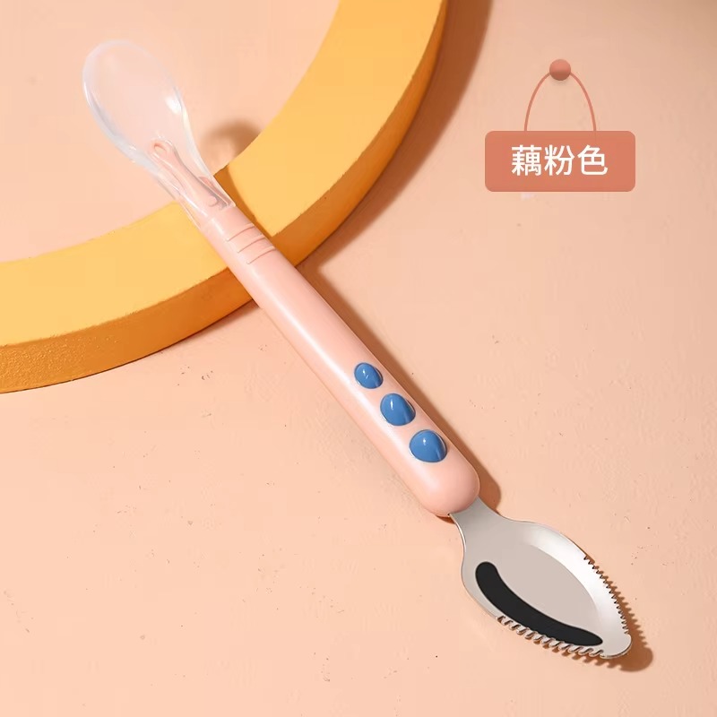ملعقة أطفال مزدوجة الرأس من ال - مراجعة Baby Food Menu وسعره
